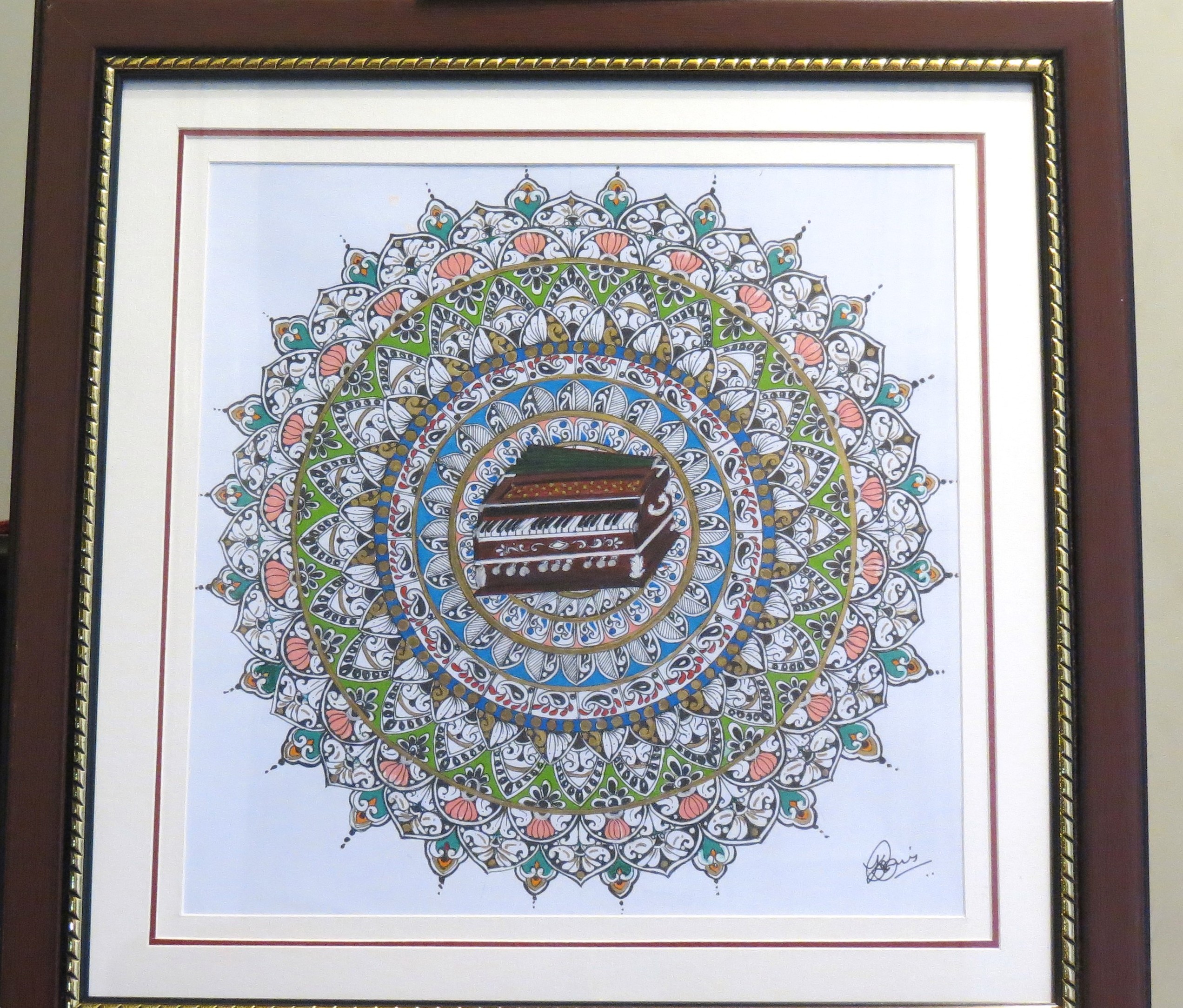Melodic Harmonium Mandala